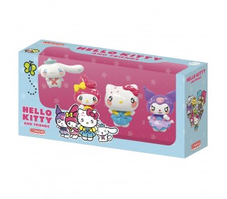 Blister 4 figuras Hello Kitty Friends