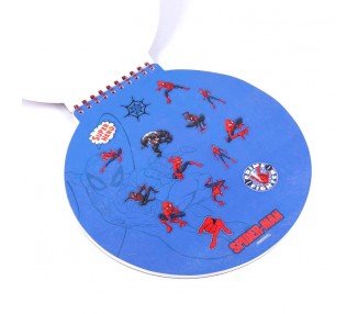 Libreta colores Spiderman Marvel