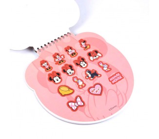 Libreta colores Minnie Disney