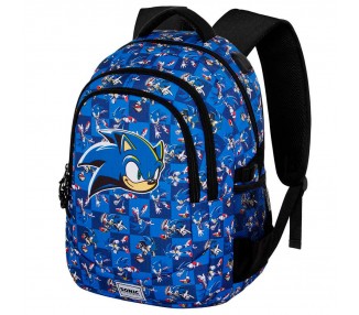 Mochila Plus Action Sonic the Hedgehog 44cm