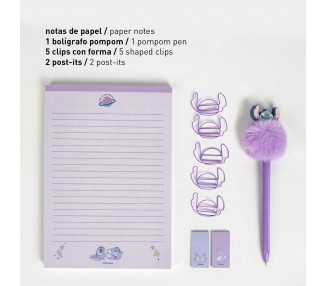 Set papeleria Stitch Disney