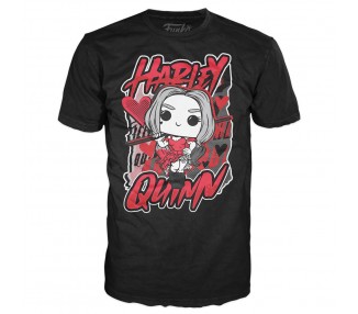 Set figura POP & Tee DC Comics Escuadron Suicida Harley Quinn