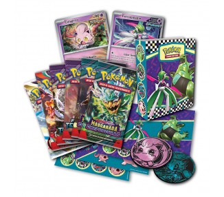 Estuche juego cartas coleccionables Chest Pokemon Español