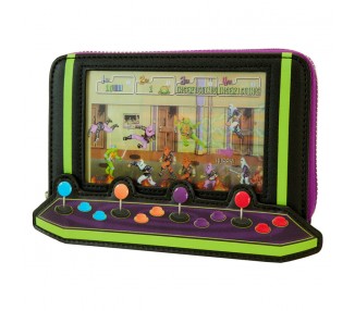 Cartera Vintage Arcade 40th Anniversary Tortugas Ninja Loungefly