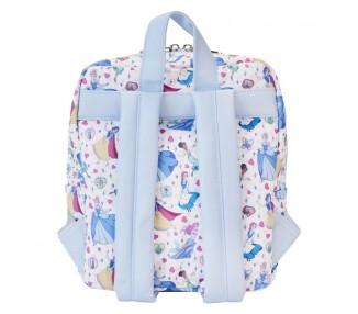 Mochila nylon Manga Style Princesas Disney Loungefly 24cm