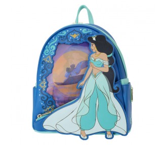 Mochila lenticular Jasmine Aladdin Disney Loungefly 26cm