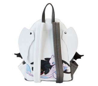 Mochila Furia Luminosa & Furia Nocturna Como Entrenar a tu Dragon Loungefly 26cm
