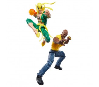 Blister figuras Iron Fist & Luke Cage Celebrating 65 Years Marvel 15cm
