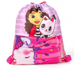 Set toalla + saco + gorra La Casa de Muñecas de Gabby