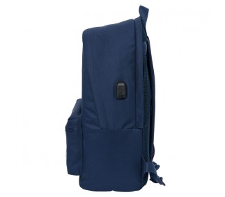 Mochila azul marino Real Madrid 44cm