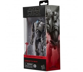 Figura Super Battle Droid Attack of the Clones Star Wars 15cm