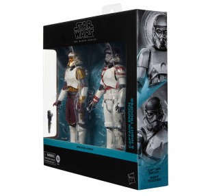 Blister 2 figuras Captain Enoch & Night Trooper Ahsoka Star Wars 15cm