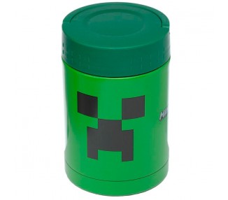 Fiambrera portatil Creeper Minecraft 500ml termo