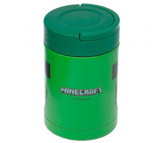 Fiambrera portatil Creeper Minecraft 500ml termo
