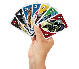 Juego cartas UNO Spiderman Marvel