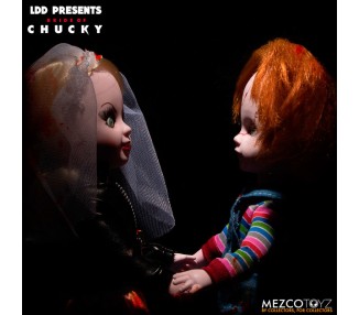 Set 2 muñecos Chucky and Tifanny Living Dead Dolls 25cm