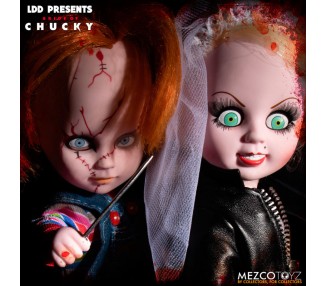 Set 2 muñecos Chucky and Tifanny Living Dead Dolls 25cm
