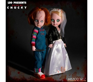 Set 2 muñecos Chucky and Tifanny Living Dead Dolls 25cm