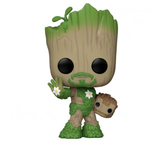 Figura POP Marvel We Are Groot - Groot as Iron Man