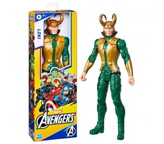Figura Loki Deluxe Titan Hero Vengadores Avengers Marvel 30cm