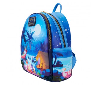 Mochila Camping Cuties Stitch Disney Loungefly 26cm