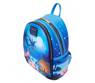 Mochila Camping Cuties Stitch Disney Loungefly 26cm