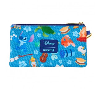 Cartera nylon Camping Cuties Stitch Disney Loungefly