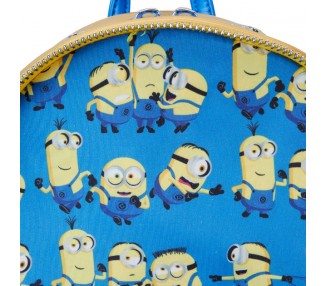 Mochila Bob Minions Gru Mi Villano Favorito Loungefly 26cm