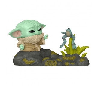 Figura POP Deluxe Star Wars The Mandalorian Grogu with Frog