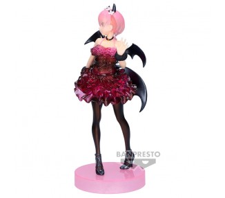 Figura Ram Clear & Dressy Re:Zero Starting Life in Another World 22cm