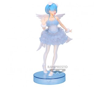 Figura Rem Clear & Dressy Re:Zero Starting Life in Another World 22cm