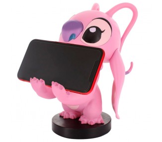 Cable Guy soporte sujecion figura Angel Stitch Disney 21cm