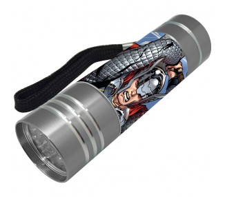 Linterna LED aluminio Los Vengadores Avengers Marvel surtido