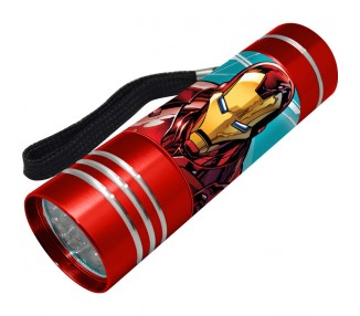 Linterna LED aluminio Los Vengadores Avengers Marvel surtido