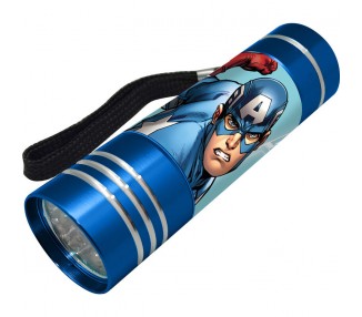 Linterna LED aluminio Los Vengadores Avengers Marvel surtido