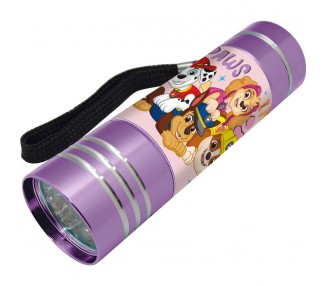 Linterna LED aluminio Patrulla Canina Paw Patrol surtido
