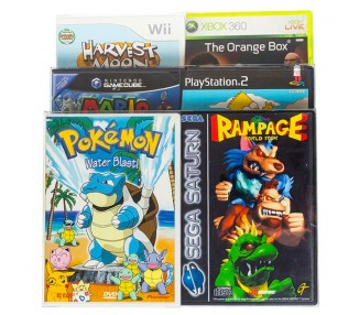 Set 25 protectores Dvd / PS2 / Xbox & Xbox 360 / Gamecube / Wii & Wii