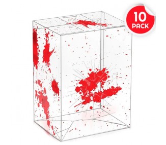 Set 10 protectores Efecto Bala y Sangre Funko POP