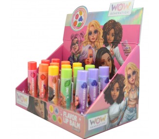 Balsamo labial con sabor Wow Generation surtido