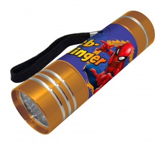 Linterna LED aluminio Spiderman Marvel surtido
