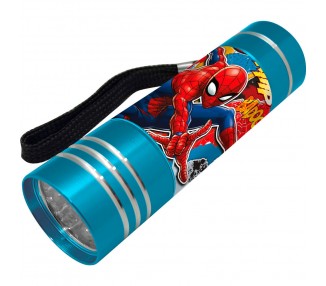 Linterna LED aluminio Spiderman Marvel surtido