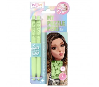 Set boligrafos puzzle Wow Generation surtido
