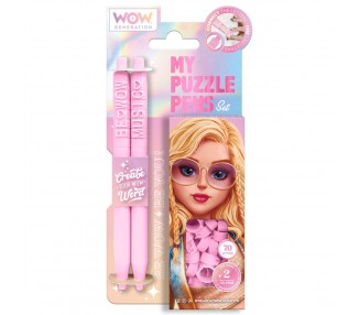Set boligrafos puzzle Wow Generation surtido