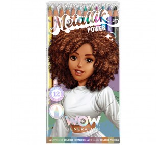 Set lapices de colores WOW Generation 12pzs surtido