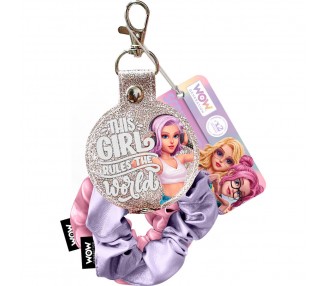 Blister llavero + coletero Wow Generation surtido