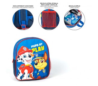 Mochila La Patrulla Canina Paw Patrol 29cm