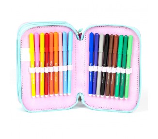 Plumier La Casa de Muñecas de Gabby triple