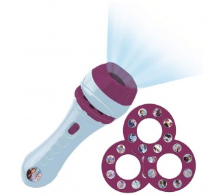 Linterna proyector cuentos Frozen Disney