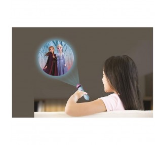 Linterna proyector cuentos Frozen Disney