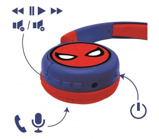 Auriculares inalambricos Bluetooth Spiderman Marvel